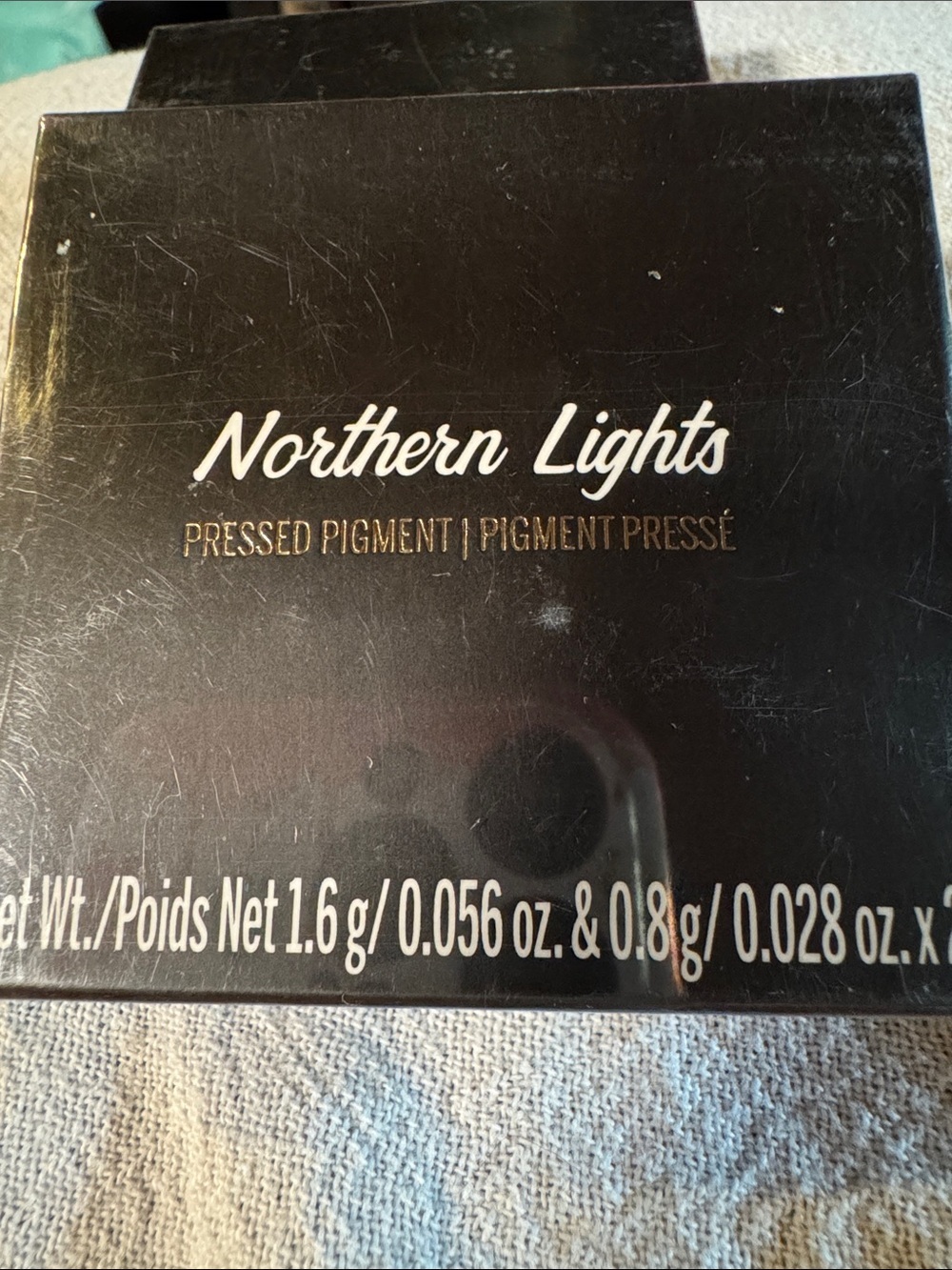 Northern Lights Pressed Pigment Palette - Black Packaging